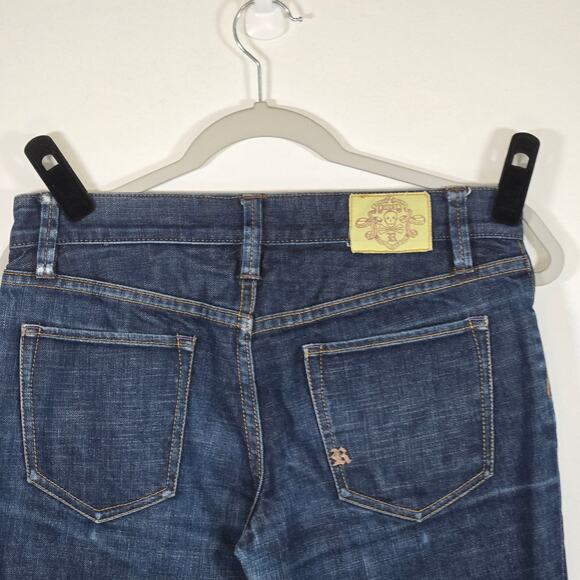 Ralph Lauren Vintage Women's Dark Wash Rugby Jeans. Size 28x34. - Picture 5 of 9